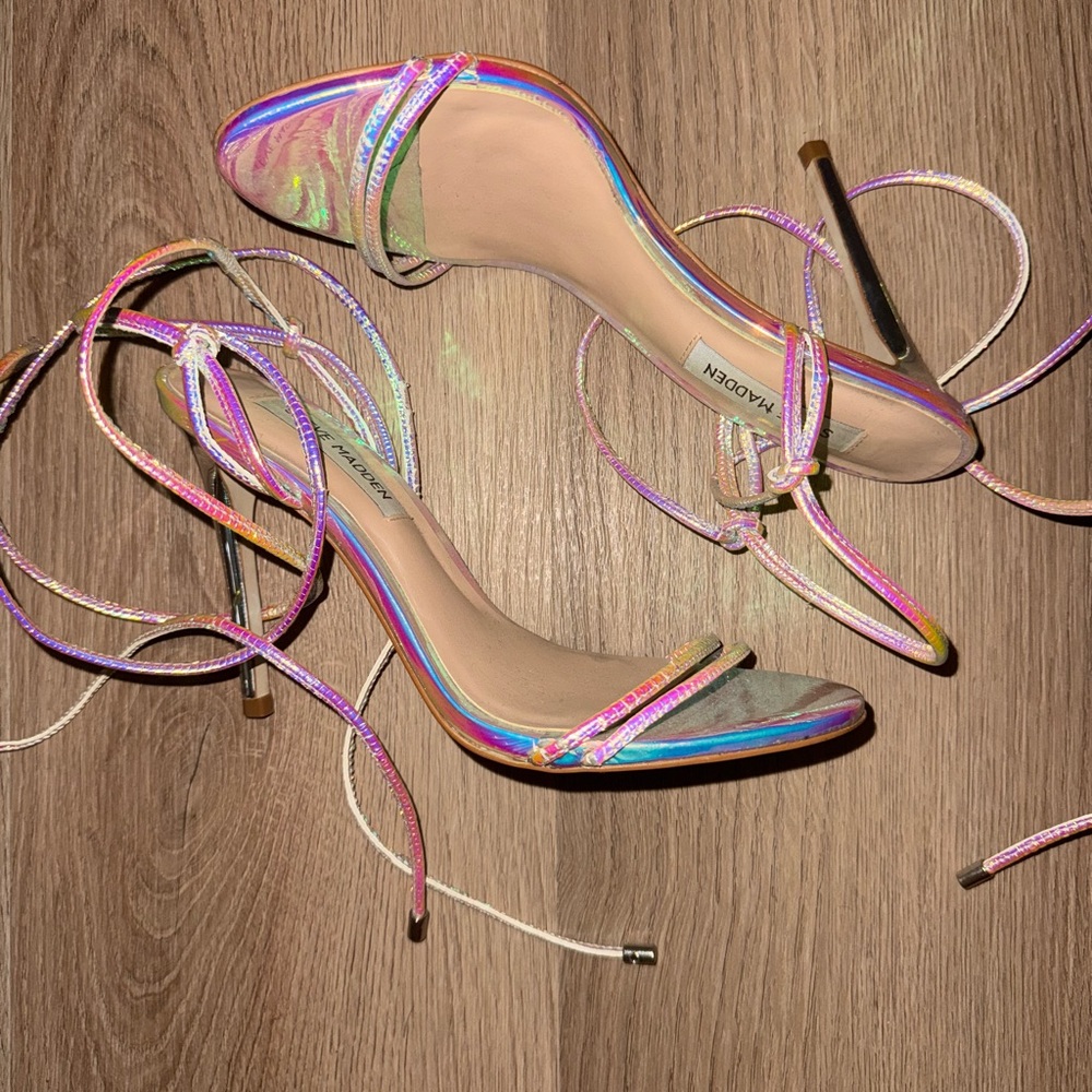 Steve Madden Multicolor Strappy Heels